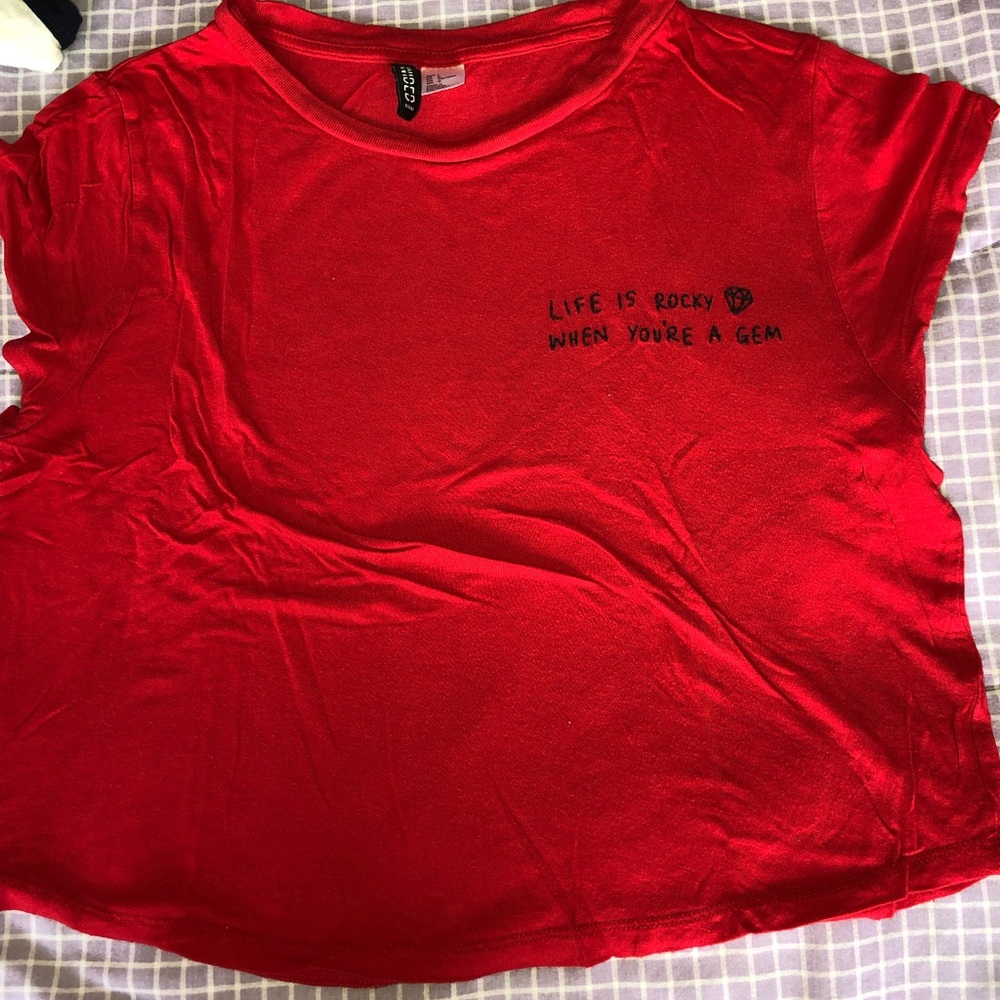 H&M Red Tee